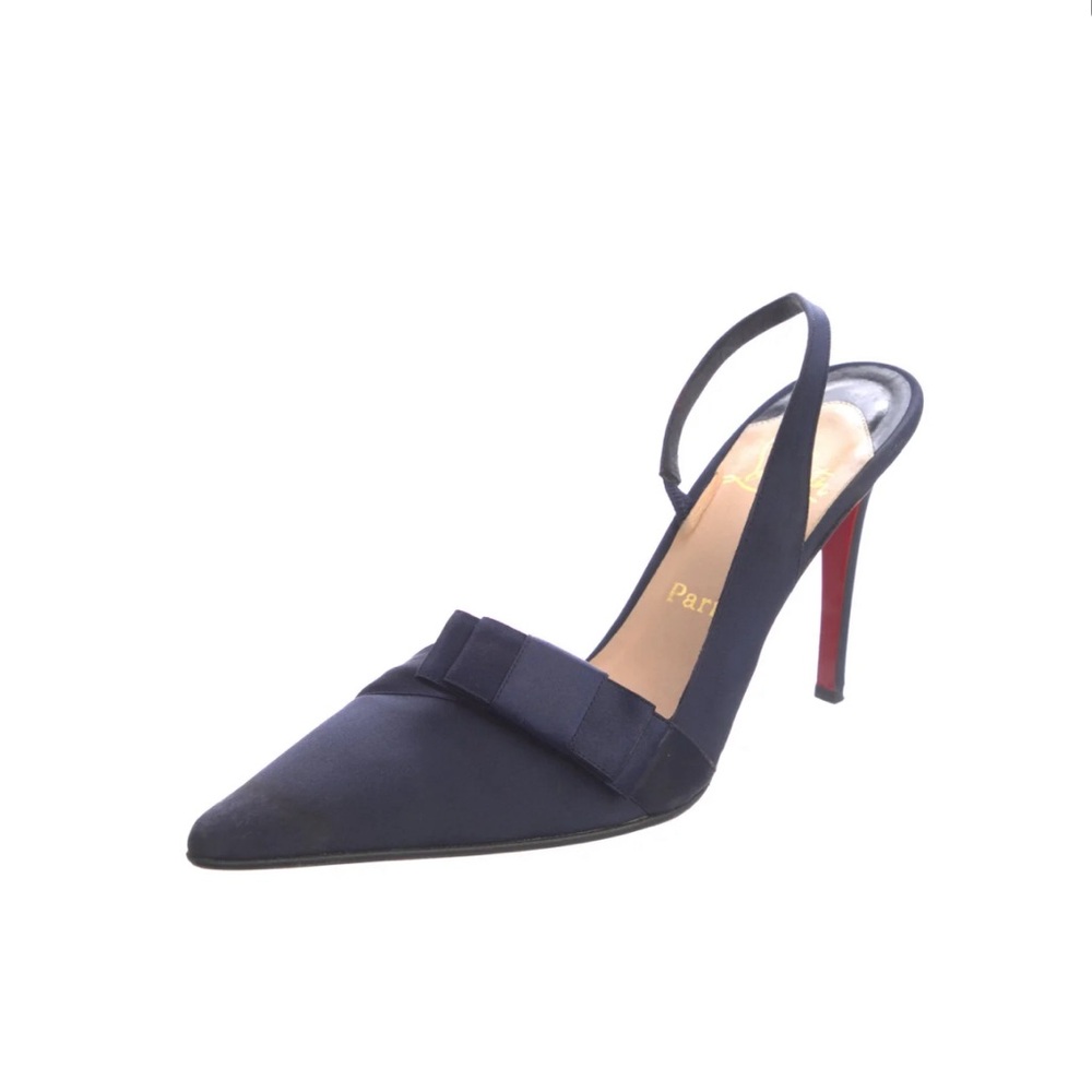 Christian Louboutin Bow Slingback Heels